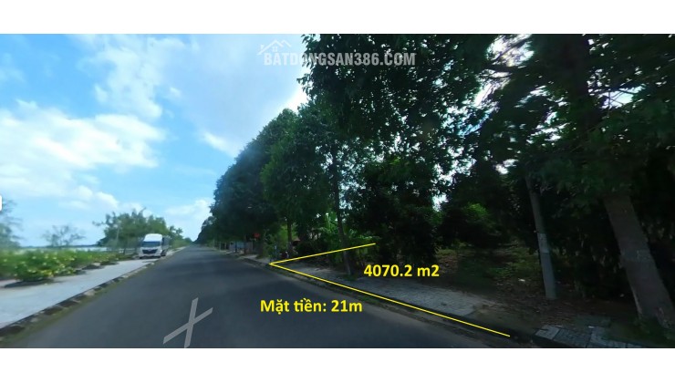 Phát mại đất  trung tâm Phường Trường An, TP. Vĩnh Long, 4070m2, View Sông Cổ Chiên, miễn TG